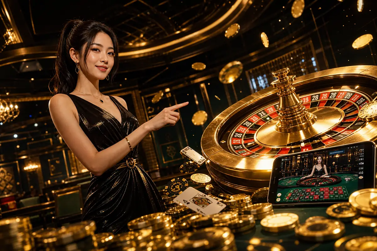 santai44 Casino suasana meja live casino